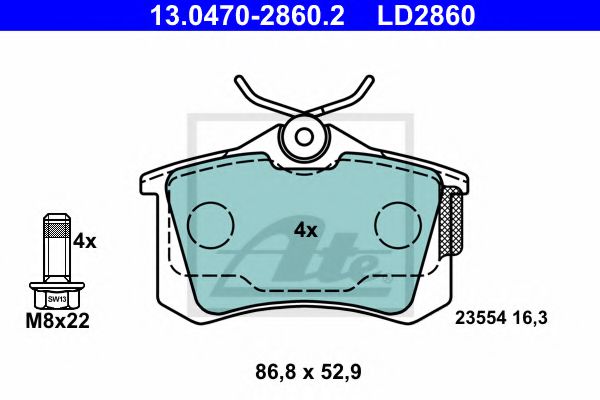 ATE 13.0470-2860.2