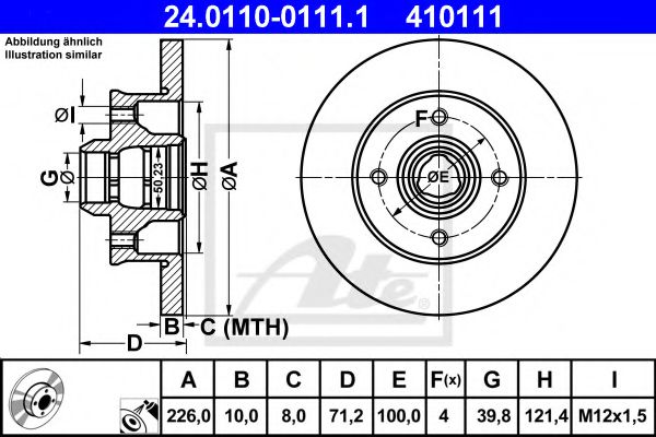 ATE 24.0110-0111.1