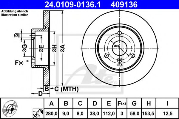 ATE 24.0109-0136.1