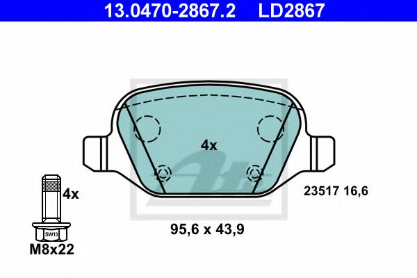 ATE 13.0470-2867.2