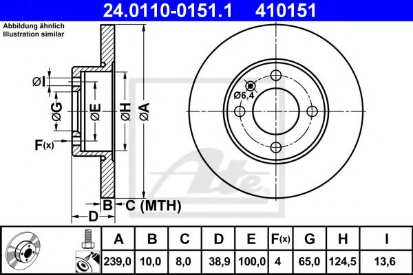 ATE 24.0110-0151.1