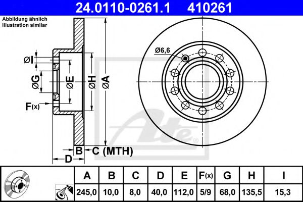 ATE 24.0110-0261.1