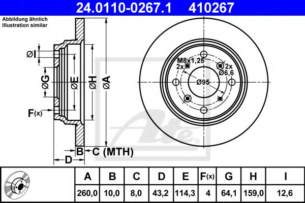 ATE 24.0110-0267.1