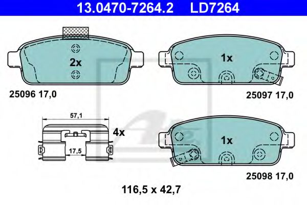 ATE 13.0470-7264.2