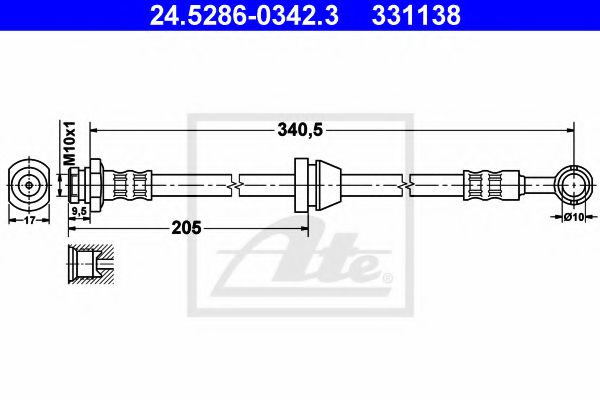 ATE 24.5286-0342.3