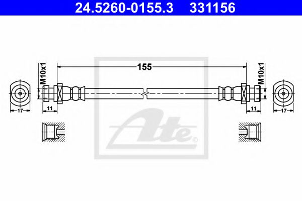 ATE 24.5260-0155.3