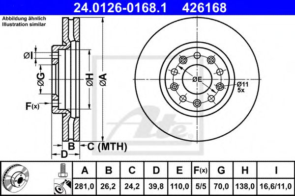 ATE 24.0126-0168.1