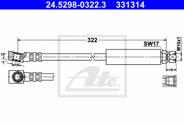 ATE 24.5298-0322.3