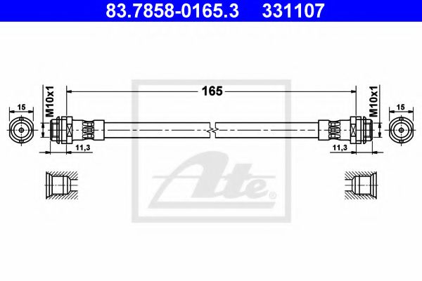 ATE 83.7858-0165.3