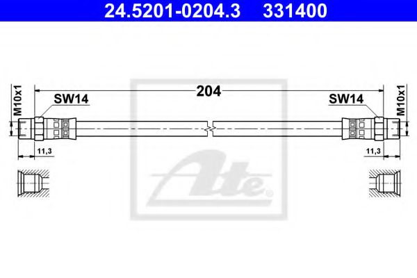 ATE 24.5201-0204.3