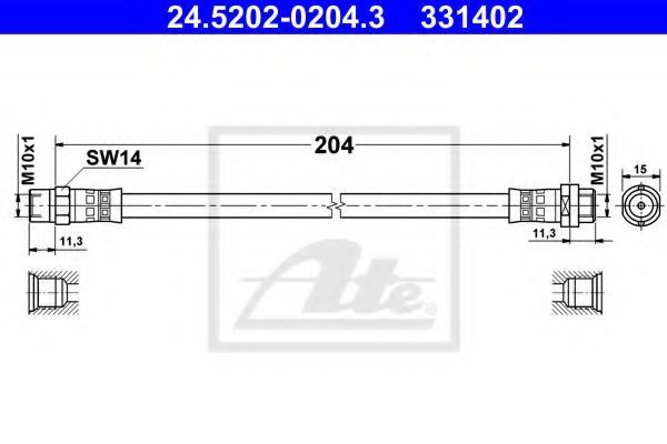 ATE 24.5202-0204.3