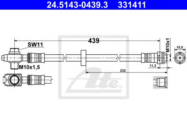 ATE 24.5143-0439.3