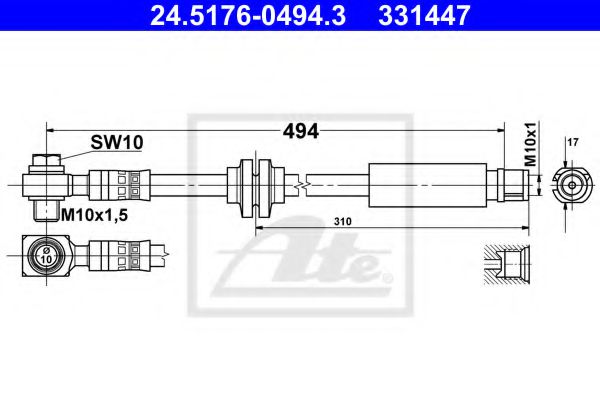 ATE 24.5176-0494.3