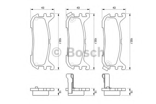 BOSCH 0 986 424 782