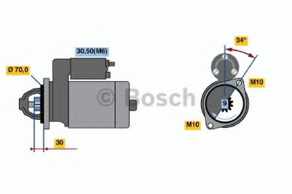 BOSCH 0 986 020 350