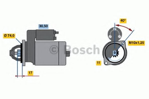 BOSCH 0 986 020 541