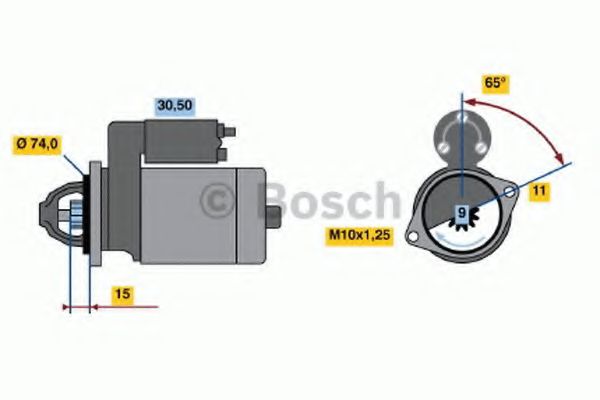 BOSCH 0 986 020 571