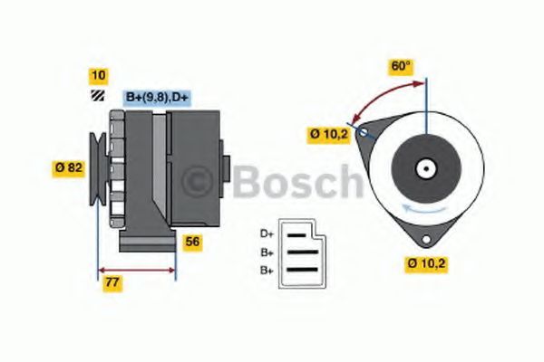 BOSCH 0 986 030 720