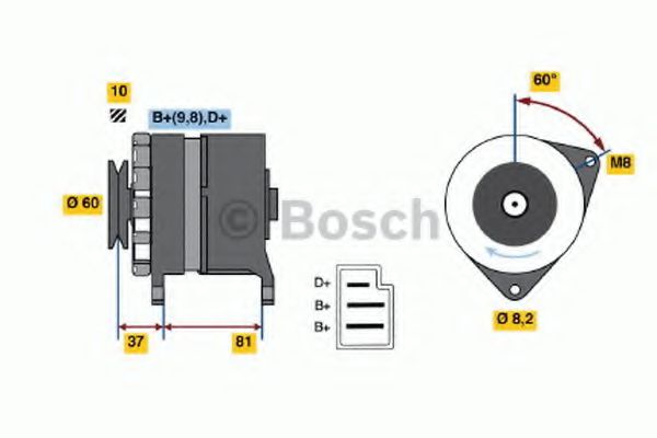 BOSCH 0 986 030 780