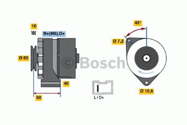 BOSCH 0 986 031 000