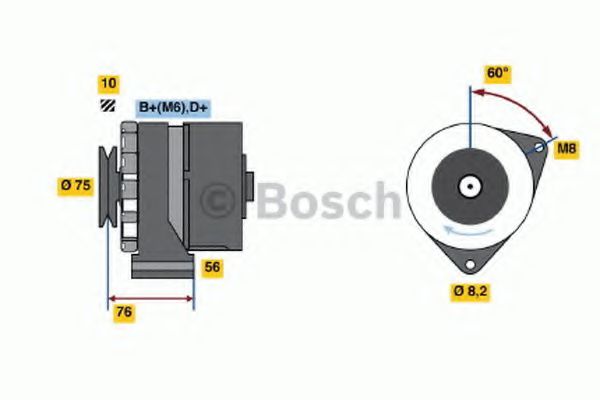 BOSCH 0 986 031 360