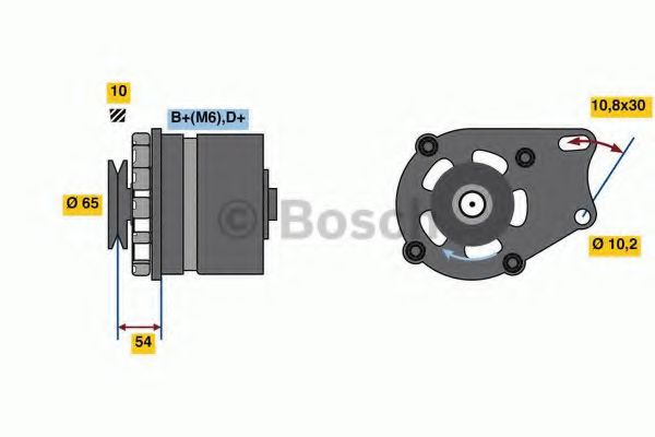 BOSCH 0 986 032 340