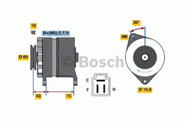 BOSCH 0 986 032 591