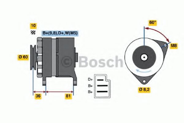 BOSCH 0 986 033 830