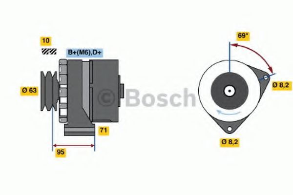 BOSCH 0 986 034 700