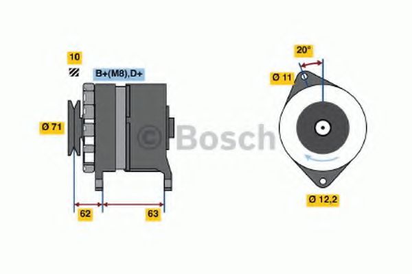 BOSCH 0 986 035 020