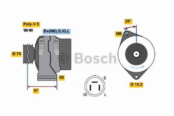 BOSCH 0 986 037 011