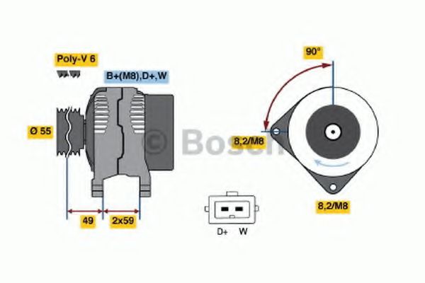 BOSCH 0 986 038 390