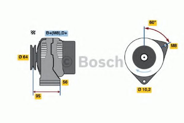 BOSCH 0 986 038 710