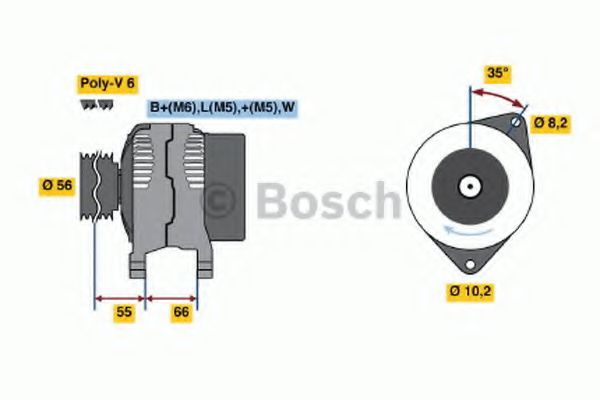 BOSCH 0 986 040 001