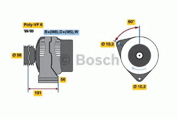 BOSCH 0 986 040 180