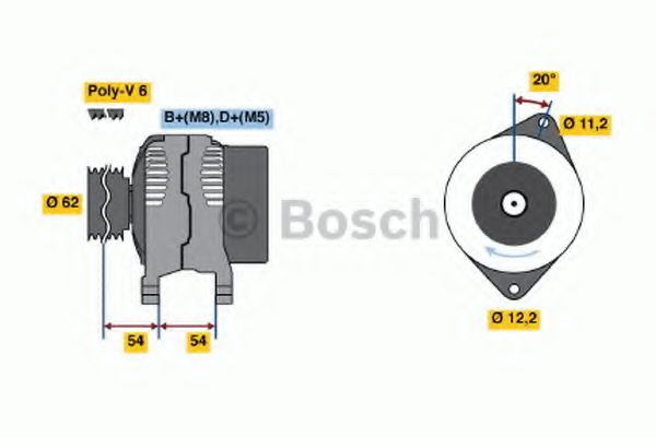 BOSCH 0 986 040 631