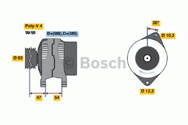 BOSCH 0 986 040 661