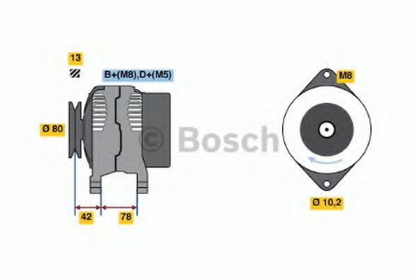 BOSCH 0 986 040 850