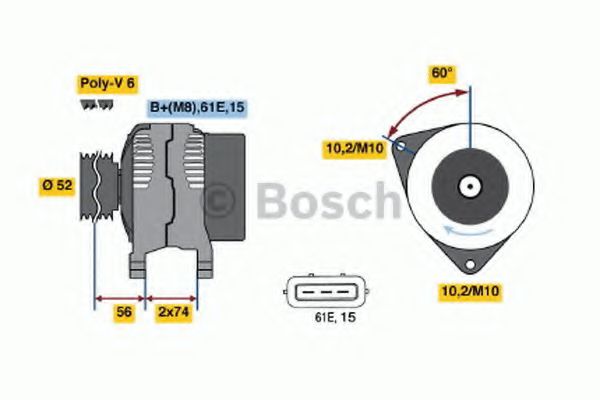 BOSCH 0 986 041 190