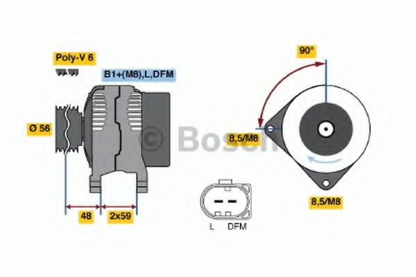 BOSCH 0 986 041 510