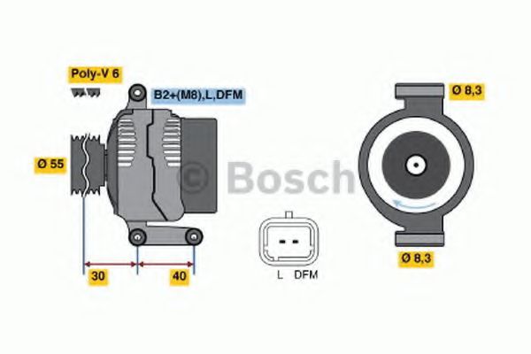 BOSCH 0 986 041 850