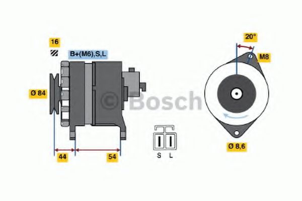 BOSCH 0 986 042 261