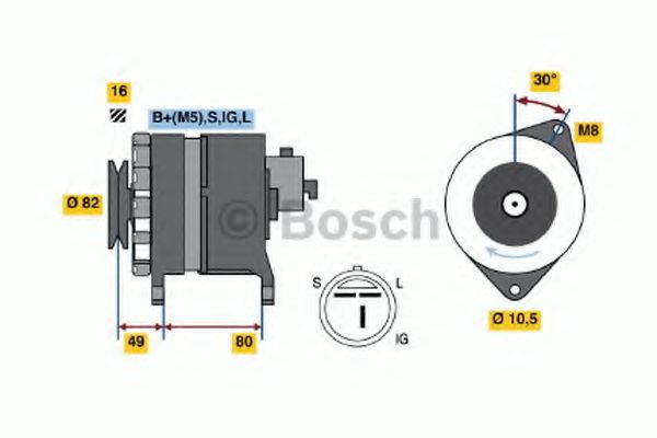 BOSCH 0 986 045 001