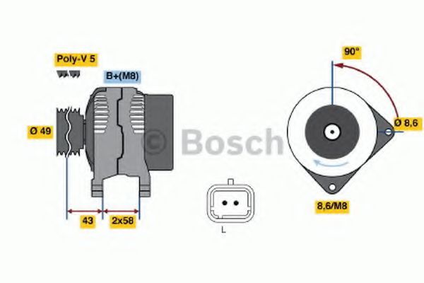 BOSCH 0 986 045 101