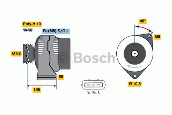 BOSCH 0 986 045 170