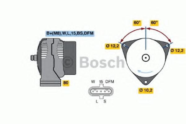 BOSCH 0 986 046 560