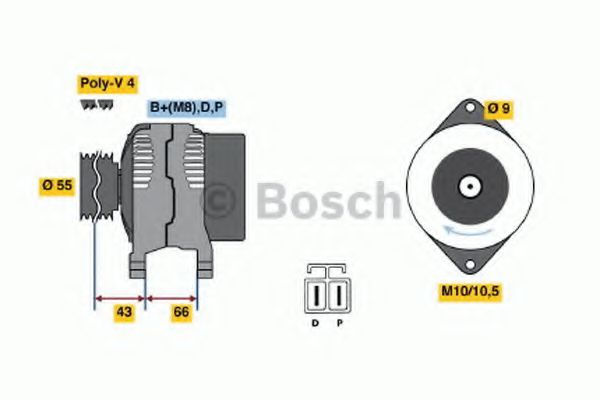 BOSCH 0 986 045 551