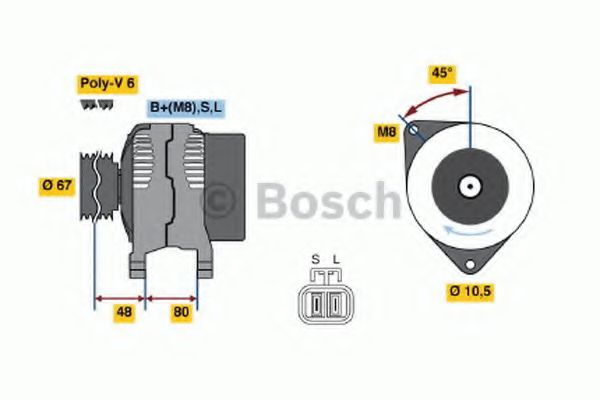 BOSCH 0 986 045 641