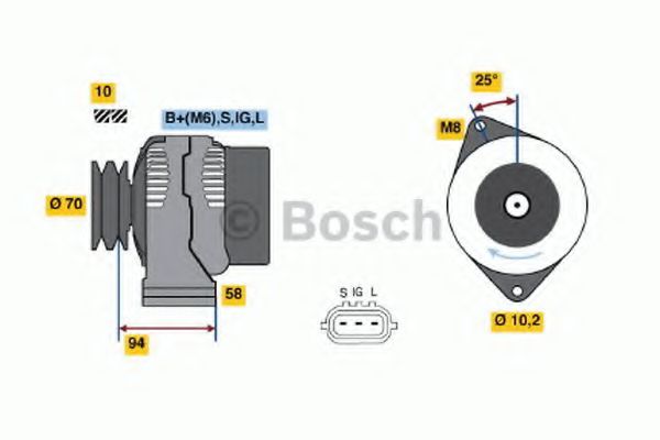 BOSCH 0 986 045 891