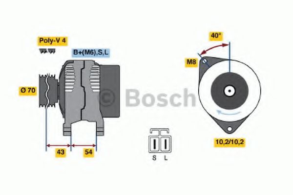 BOSCH 0 986 046 411